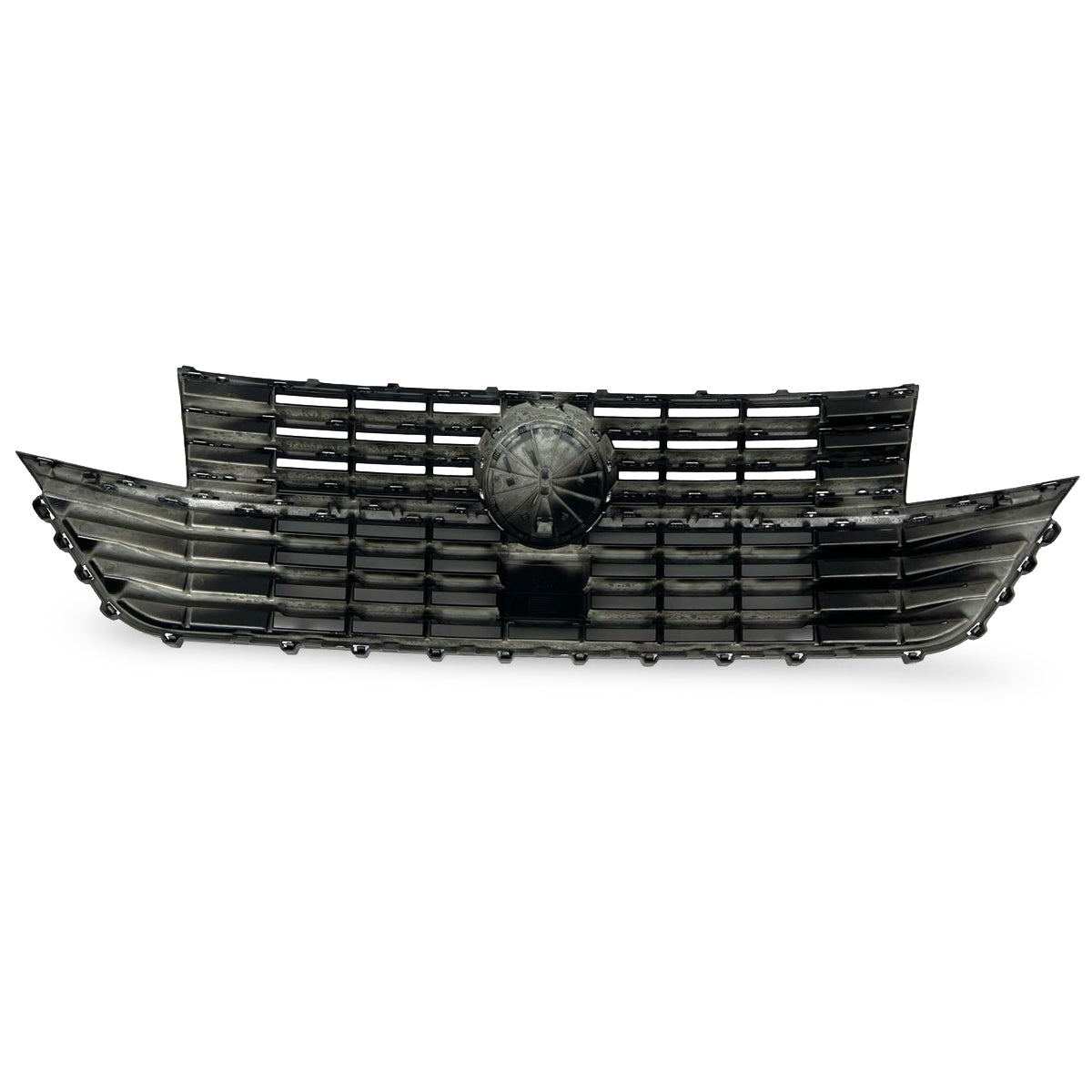 Front Grille Gloss Black with 5 Chrome Trims passend für VW T6.1 2019-2024 – Bild 4