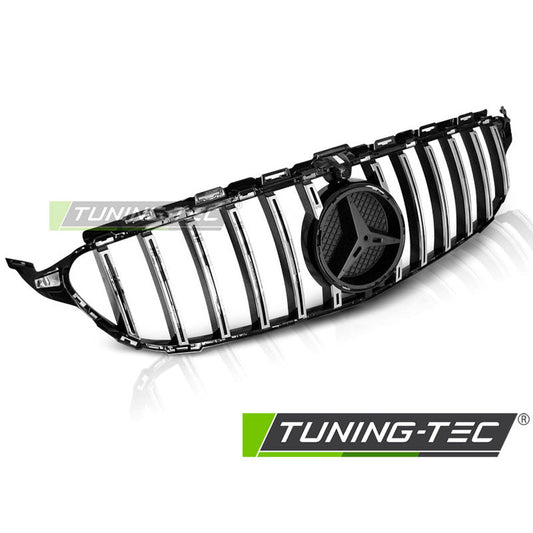 Sportgrill Schwarz glänzend/Chrom passend für Mercedes W205 14-18