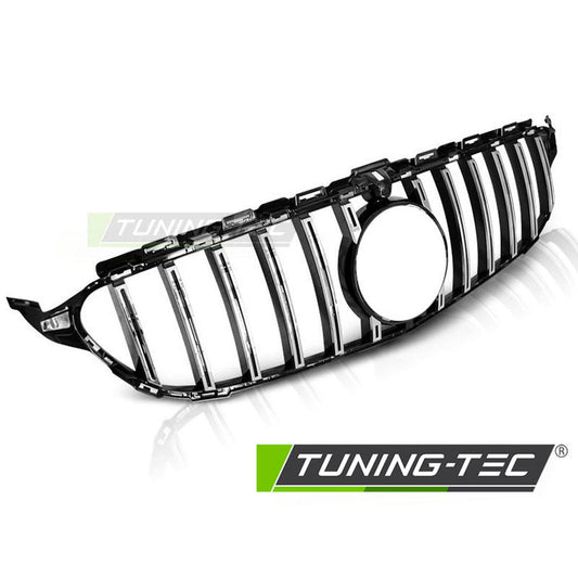 Sportgrill Schwarz/Chrom passend für Mercedes W205 18-