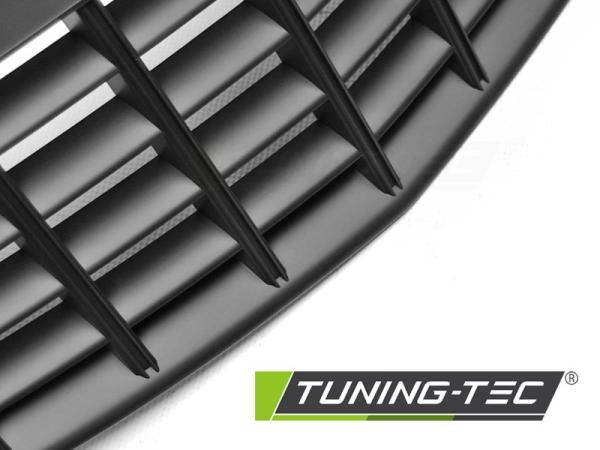 Sportgrill / Kühlergrill passend für Opel Corsa D 06-10 matt schwarz