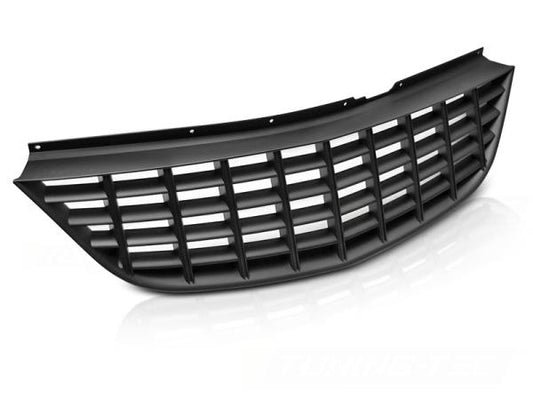 Sportgrill / Kühlergrill passend für Opel Corsa D 06-10 matt schwarz