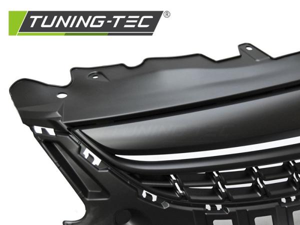 Sportgrill / Kühlergrill passend für Opel Corsa D 11-14 matt schwarz