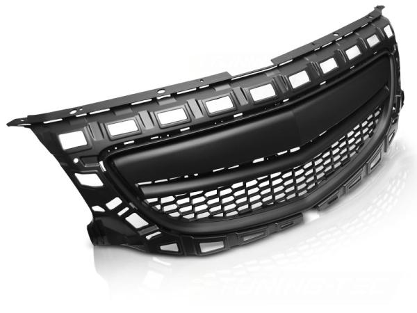 Sportgrill / Kühlergrill passend für Opel Insignia A 08-12 matt schwarz in Wabendesign