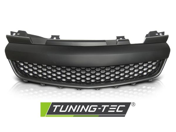 Sportgrill / Kühlergrill passend für Opel Zafira B 05-08 matt schwarz in Wabendesign