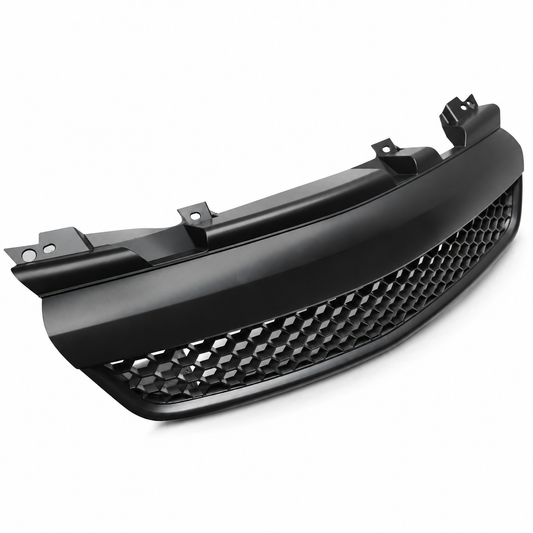 Sportgrill / Kühlergrill passend für Opel Zafira B 05-08 matt schwarz in Wabendesign