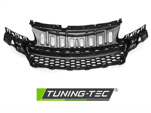 Sportgrill / Kühlergrill passend für Opel Corsa E 14-19 matt schwarz in Wabendesign