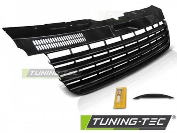Sportgrill / Kühlergrill passend für VW T5 03-09 Hochglanz schwarz