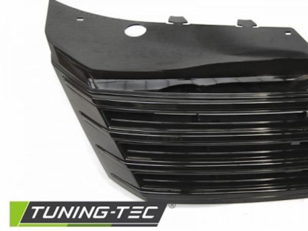 Sportgrill / Kühlergrill passend für VW Passat B7 10-14 Hochglanz schwarz