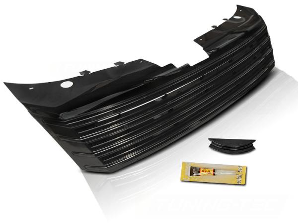 Sportgrill / Kühlergrill passend für VW Passat B7 10-14 Hochglanz schwarz