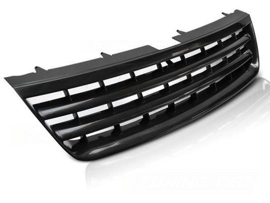 Sportgrill / Kühlergrill passend für VW Touareg 7L 02-06 matt schwarz