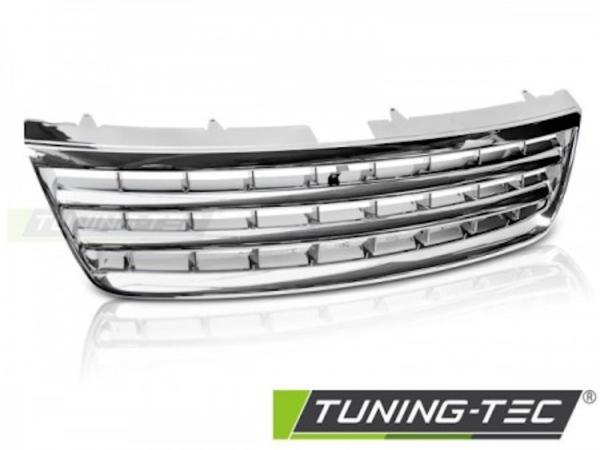 Sportgrill / Kühlergrill passend für Volkswagen Touareg 7L 02-06 chrom