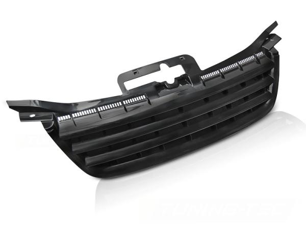 Sportgrill / Kühlergrill passend für Volkswagen Touran 1T /Caddy 3 03-06 Hochglanz schwarz