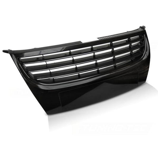 Sportgrill / Kühlergrill passend für VW Touran 1T GP (Facelift) 07-10 Hochglanz schwarz