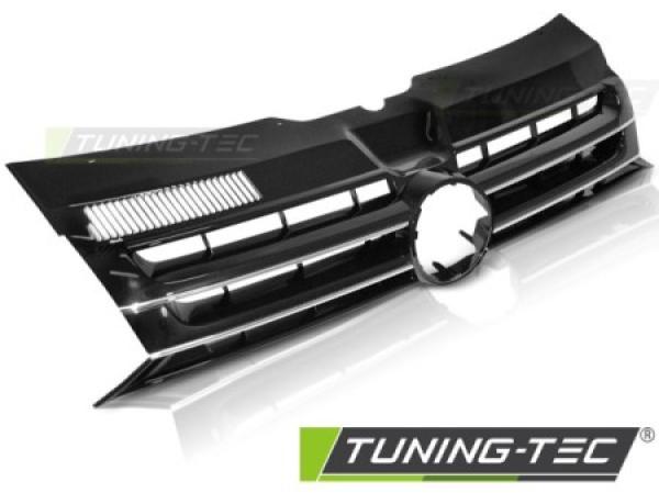 Sportgrill / Kühlergrill passend für Volkswagen T5 GP (Facelift) 10-15 schwarz/chrom