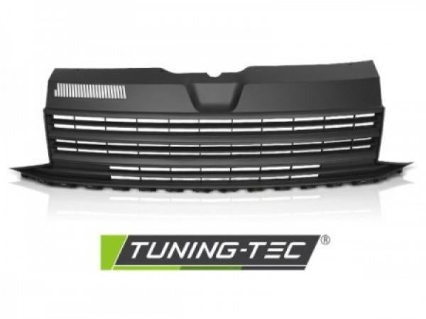 Sportgrill Kühlergrill ohne Emblem passend für VW T6 Bj. 2015- 2019 Schwarz Matt