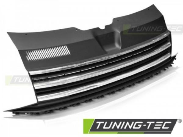 Sportgrill / Kühlergrill passend für Volkswagen T6 15-19 schwarz/chrom