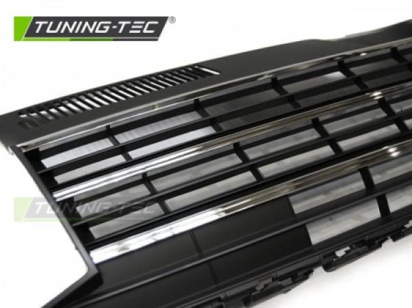 Sportgrill / Kühlergrill passend für Volkswagen T6 15-19 schwarz/chrom