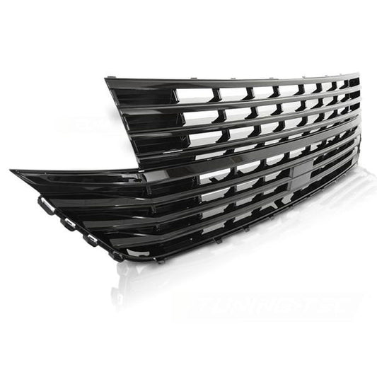 Sportgrill / Kühlergrill passend für Volkswagen T6.1 ab 2019 Hochglanz schwarz