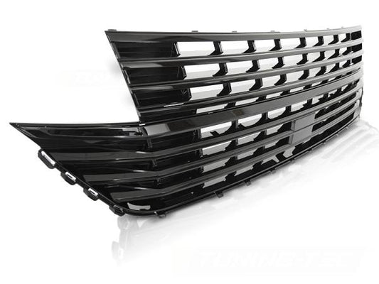 Sportgrill / Kühlergrill passend für Volkswagen T6.1 ab 2019 Hochglanz schwarz