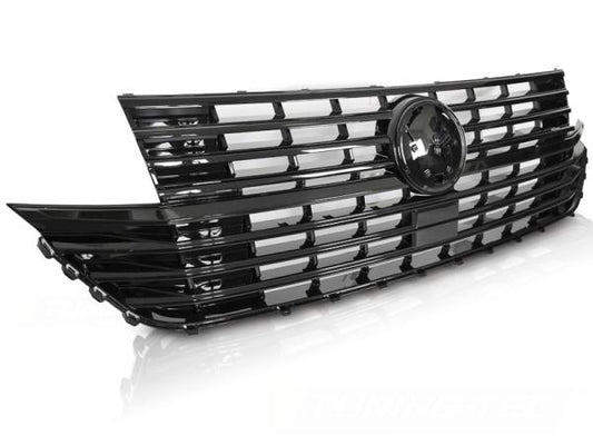 Kühlergrill passend für Volkswagen T6.1 ab 2019 Hochglanz schwarz