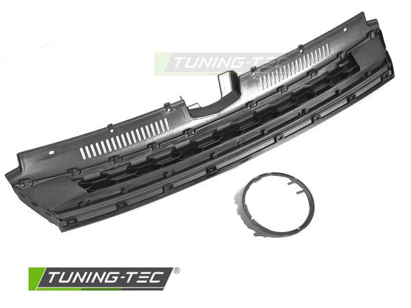 Sportgrill / Kühlergrill passend für Volkswagen Golf 7 (VII) Facelift 17-20 schwarz/rot in Wabendesign