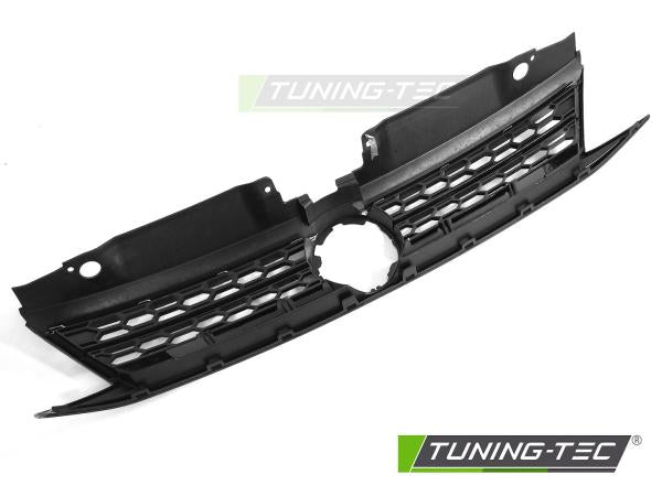 Sportgrill / Kühlergrill passend für Volkswagen Jetta VI 14-18 Hochglanz- schwarz/rot in Wabendesign