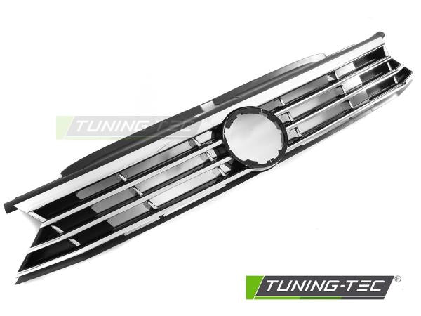 Sportgrill / Kühlergrill passend für Volkswagen Passat B8 14-19 schwarz/chrom