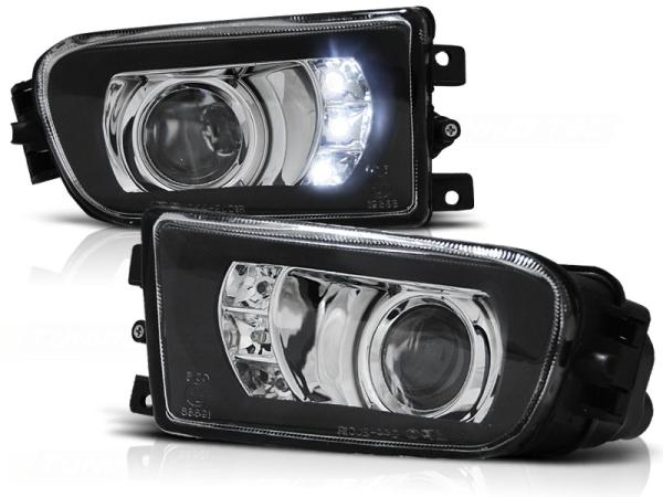 Nebelscheinwerfer passend für BMW 5er E39 / Z3 95-02 schwarz