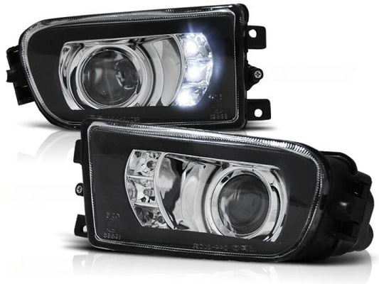 Nebelscheinwerfer passend für BMW 5er E39 / Z3 95-02 schwarz