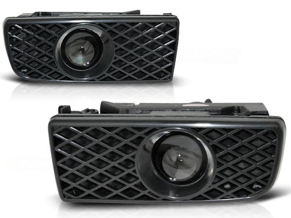 Nebelscheinwerfer mit Projektorlinse passend für BMW 3er E36 90-99 schwarz