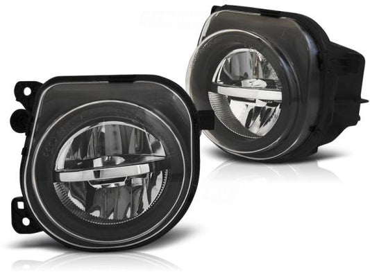 LED Nebelscheinwerfer passend für BMW 5er F10 F F11 / F07 LCI 13-16 schwarz