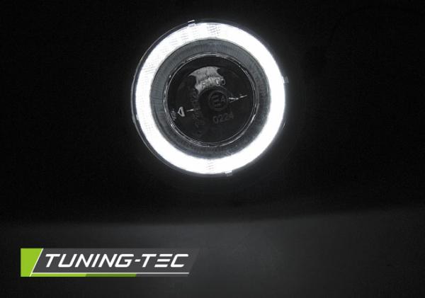 LED Nebelscheinwerfer / Tagfahrlicht passend für Mini Cooper R55 / R56 / R57 Schwarz