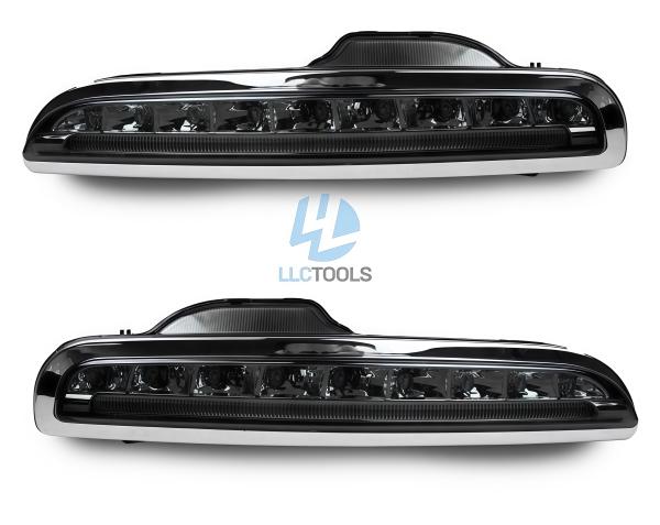 LED Nebelscheinwerfer / LED Standlicht passend für Porsche Boxster 987 04-09 Smoke
