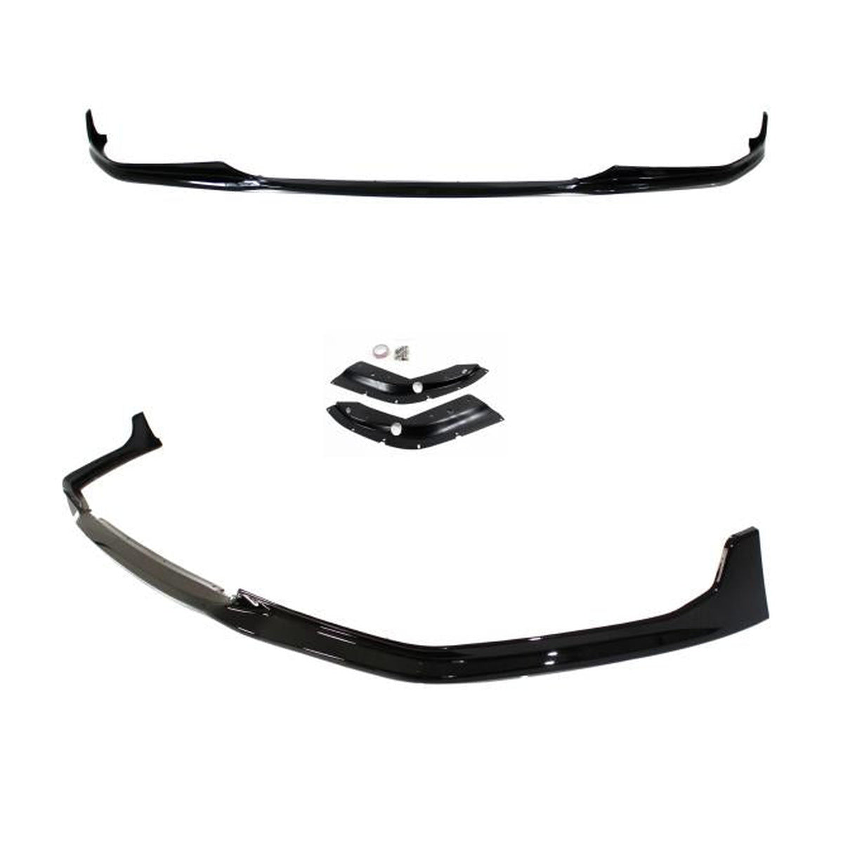 Frontspoiler Ansatz Lippe Stossstange Sport Performance mit ABE schwarz passend für BMW 3er, G20, 2019- G21 Touring