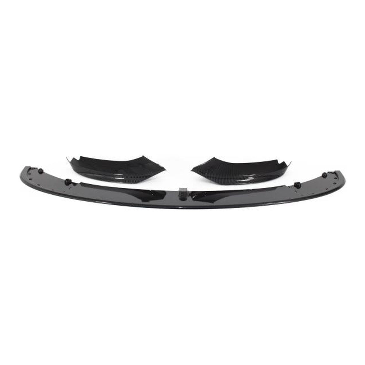 Frontspoiler Ansatz Lippe Stossstange Sport Performance mit ABE Carbon Optik 3-teilig, passend für BMW 4er F32/ F33/ F36, 2013-2021