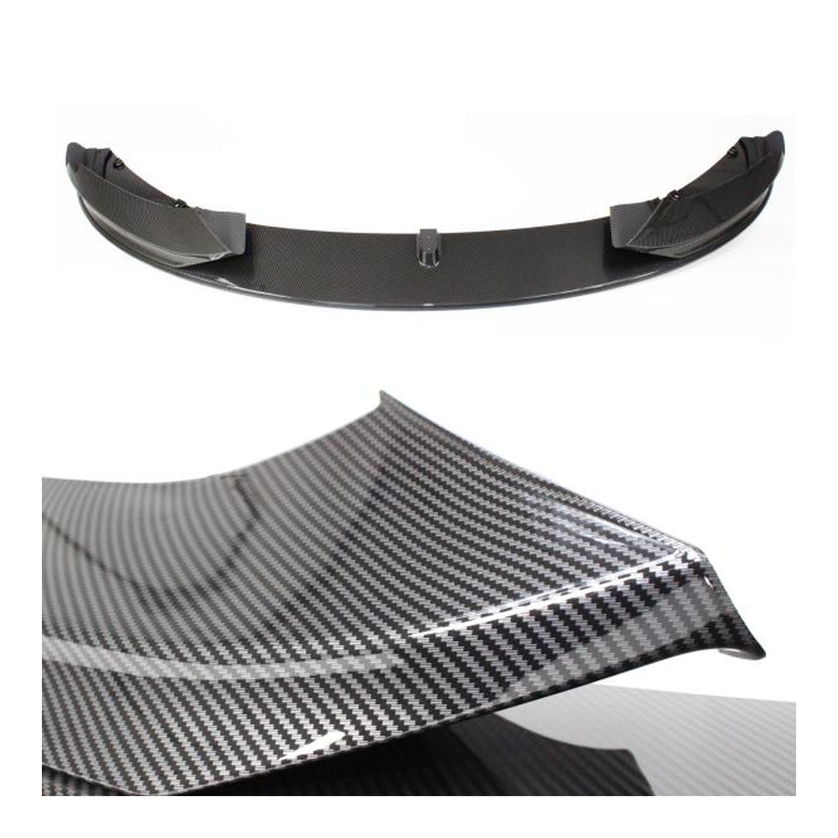 Frontspoiler Ansatz Lippe Stossstange Sport Performance mit ABE Carbon Optik 3-teilig, passend für BMW 4er F32/ F33/ F36, 2013-2021
