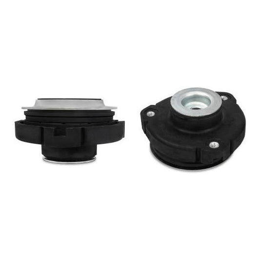 2x Domlager VA schwarz passend für A2 (8Z), passend für Seat Cordoba (6K), passend für Seat Ibiza 3