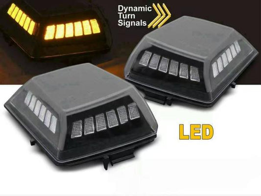 LED Frontblinker Set passend für  Mercedes Benz G-Klasse W464 18+ schwarz dynamisch