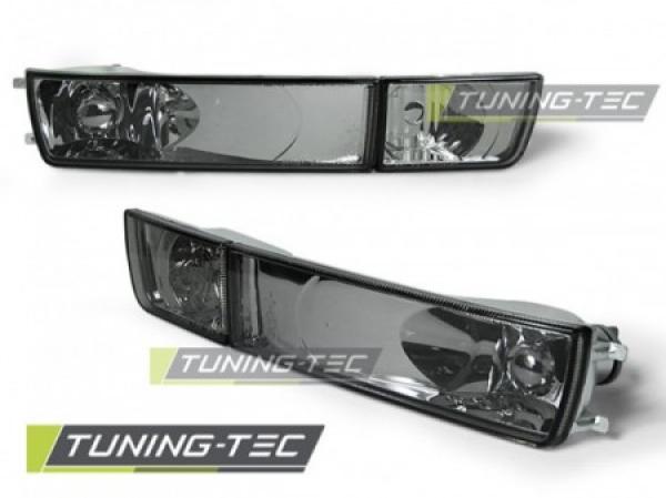 Klarglas Frontblinker / Nebelscheinwerfer-Dummy passend für  VW Golf 3 91-97 / Vento 92-98 rauch