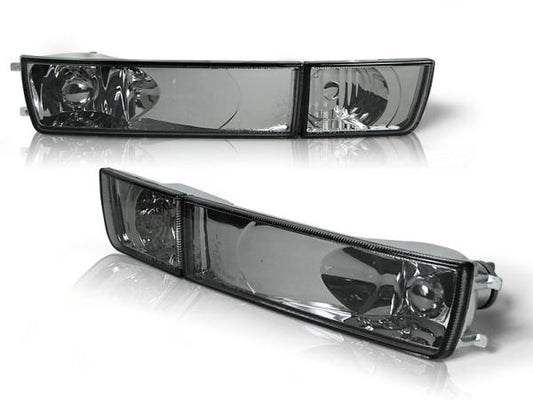 Klarglas Frontblinker / Nebelscheinwerfer-Dummy passend für  VW Golf 3 91-97 / Vento 92-98 rauch