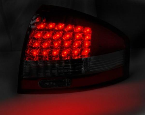 LED Rückleuchten passend für Audi A6 C5 4B Limo Bj. 97-04 Rot/Chrom