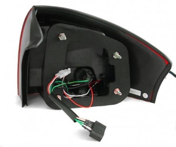 LED Rückleuchten passend für Audi A6 C5 4B Limo Bj. 97-04 Rot/Chrom