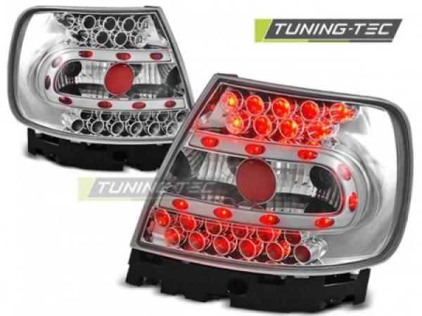 LED Rückleuchten passend für Audi A4 B5 Limo Bj. 94-00 Chrom