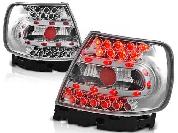 LED Rückleuchten passend für Audi A4 B5 Limo Bj. 94-00 Chrom