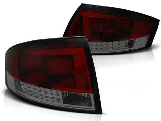 LED Rückleuchten passend für Audi TT 8N Bj. 98-06 Rot/Smoke