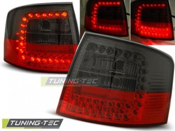 LED Rückleuchten passend für Audi A6 C5 4B Avant Bj. 97-04 Rot/Smoke