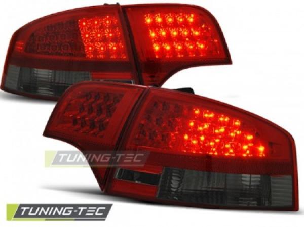 LED Rückleuchten passend für Audi A4 B7 (8E) Limo Bj. 04-08 Rot/Smoke