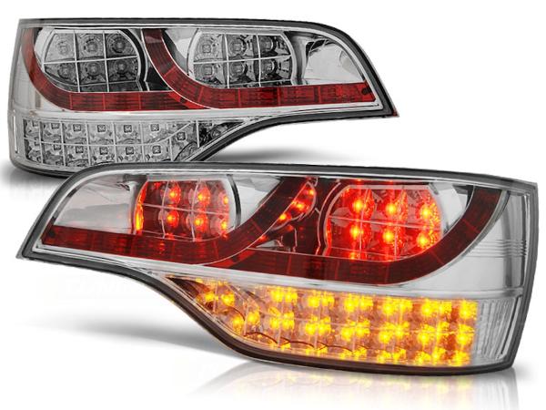 LED Rückleuchten passend für Audi Q7 (4L) Bj. 05-09 Chrom