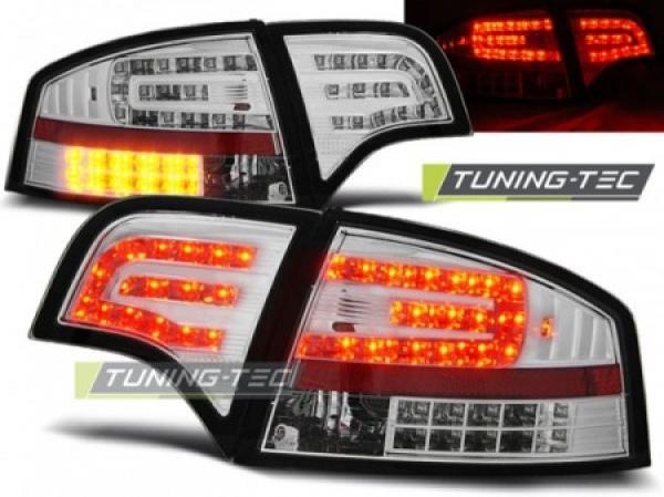 LED Rückleuchten passend für Audi A4 B7 (8E) Limo Bj. 04-08 Chrom