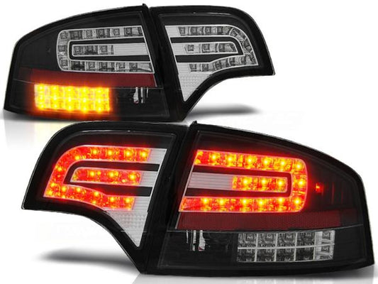 LED Rückleuchten passend für Audi A4 B7 (8E) Limo Bj. 04-08 Schwarz